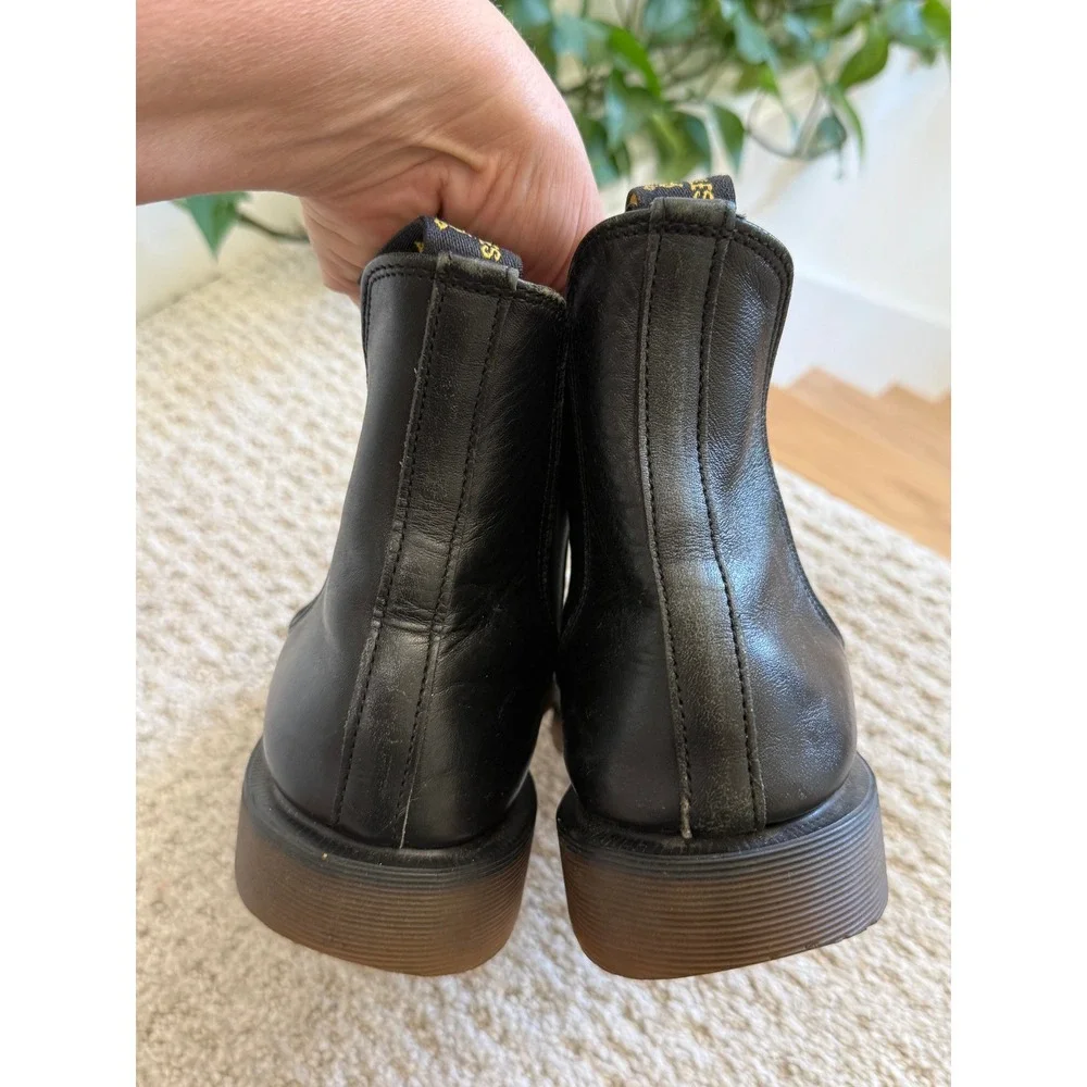 Vintage Dr. Martens Made in England Chelsea Boots Men 8 UK 7 Black Leather 90s